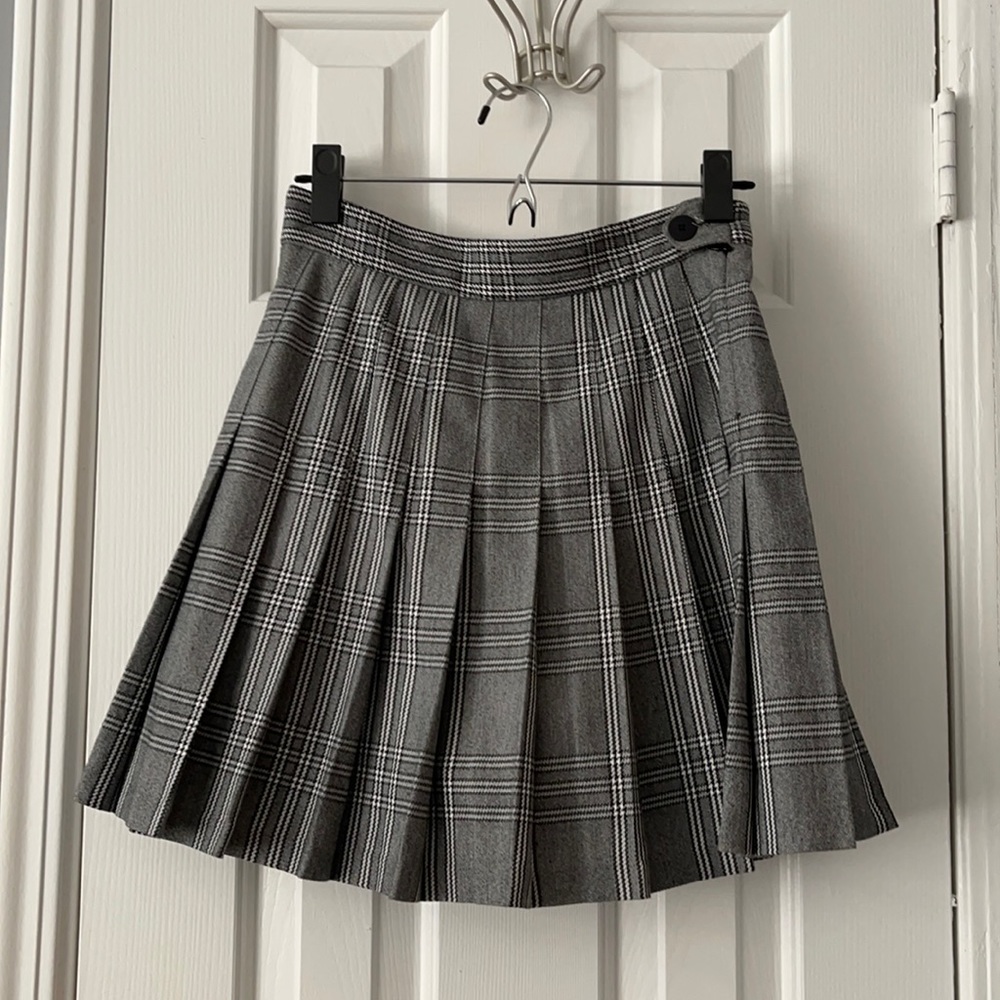 Beautiful plaid Maje skort size 36/38. Built in shorts